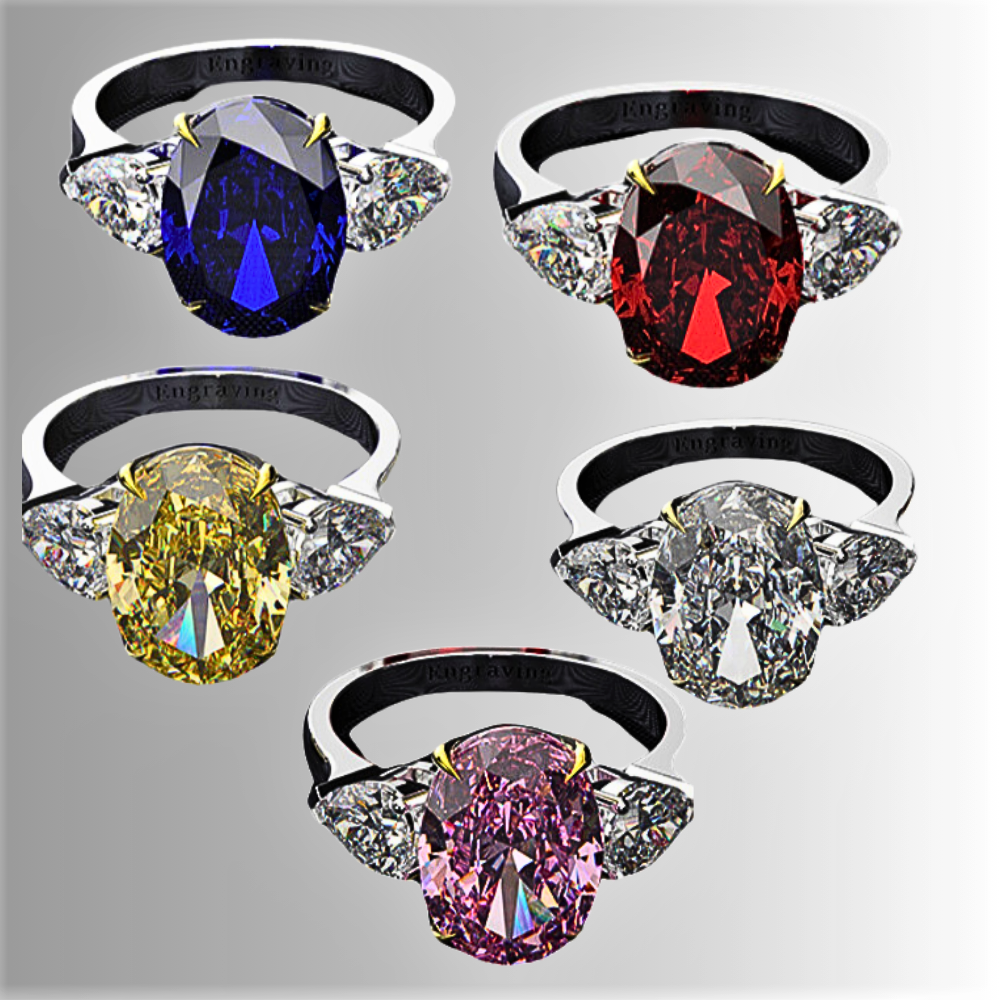 Three Stone Ring A Splendid Source of Light to Enhance Your Class