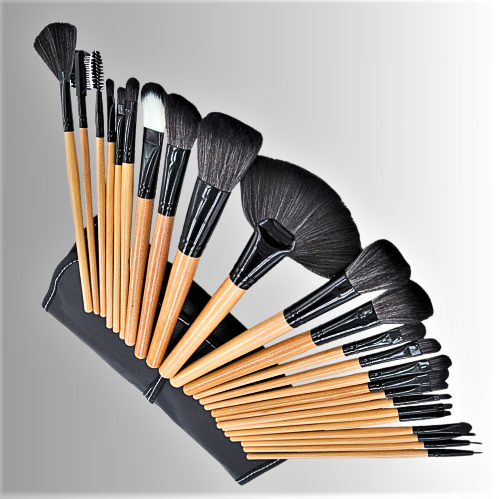Set Professionale di 24 Pennelli per Make Up