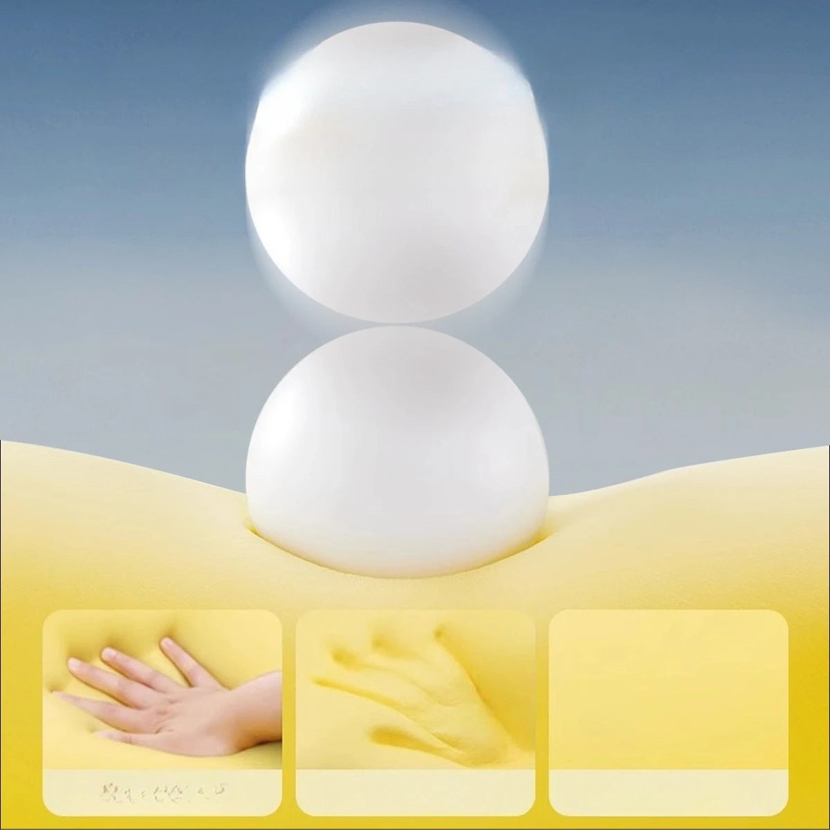 Polyester Cooling Bed Cushion for Adults Multi-Functional Breathable Pillow Summer Floor Mat Phone Reading Stomach Sleeping Pad