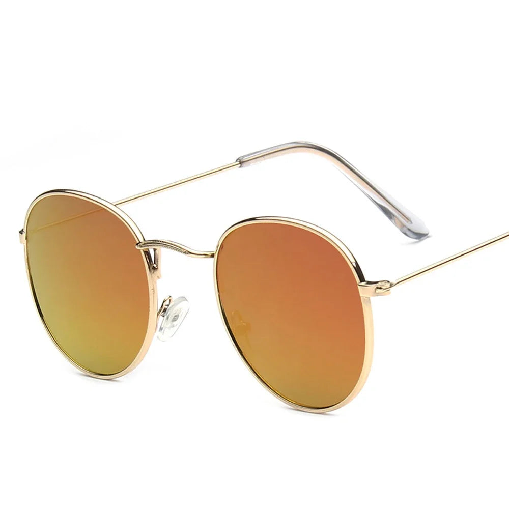 Gafas de sol "Pilot" Elegancia y color en metal