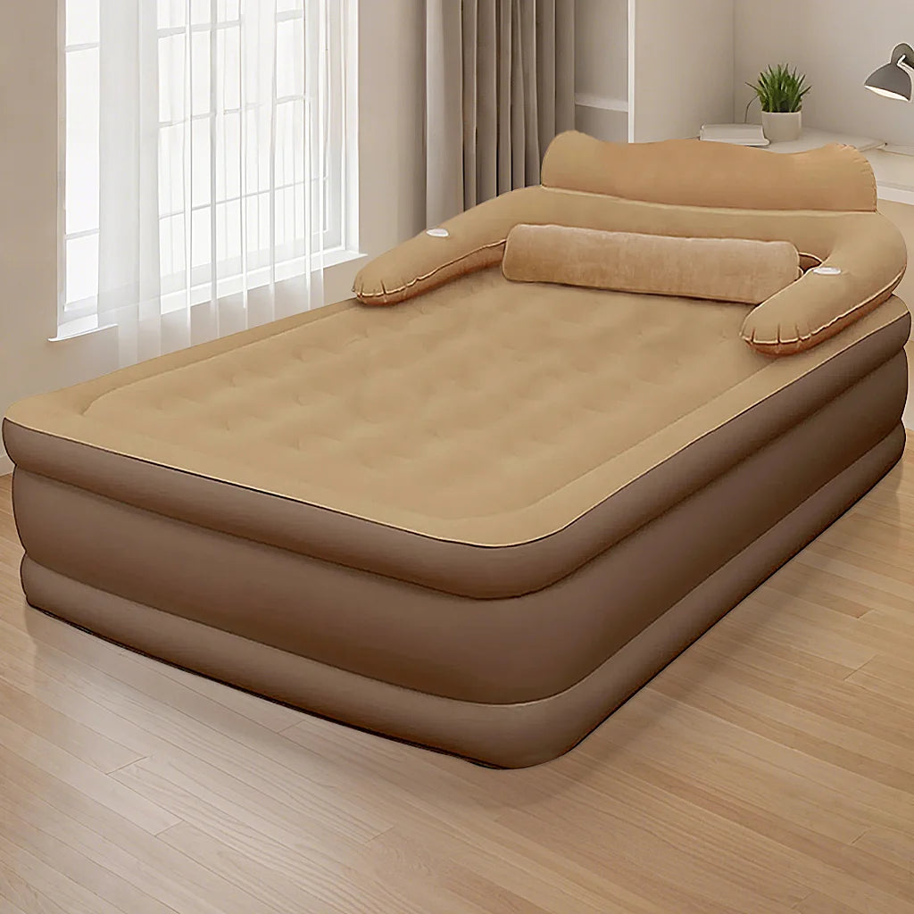 2 Person Automatic Inflatable Mattress For Home Outdoor Camping Rest Sleeping Bed Car Air Cushion Portable Folding Lazy Sofa Mat