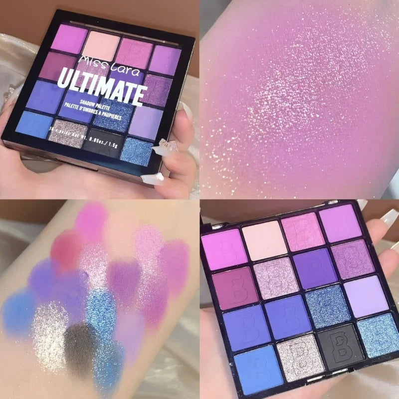 Palette Ombretti 16 Colori – Esprimi la tua personalità con colori unici!