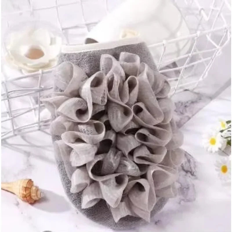 Exfoliating Gloves Body Cleaning Bath Flower Bathroom Shower Ball Body Scrubber Bath Sponge Towel Bathroom Tool