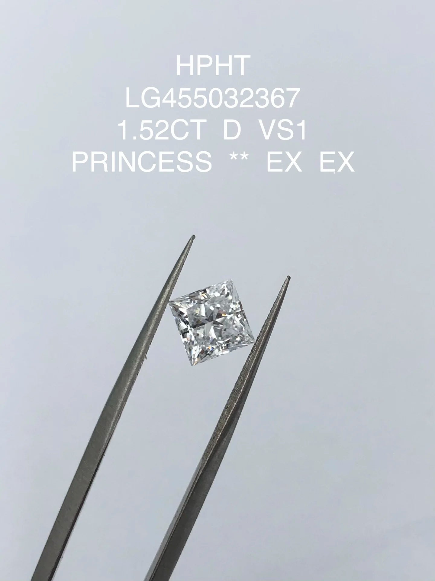 Diamanti Lab Grown Taglio Princess con Certificato IGI