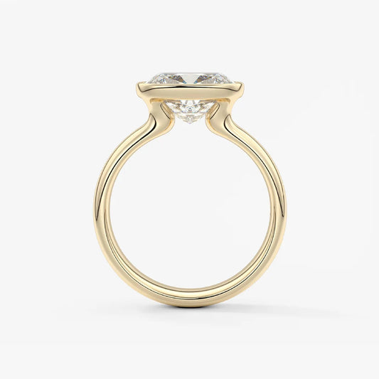 WUIHA 925 Sterling Silver 2 CT Cushion Cut D Color GRA Real Moissanite Gemstone Diamonds Wedding Engagement Ring Fine Jewelry