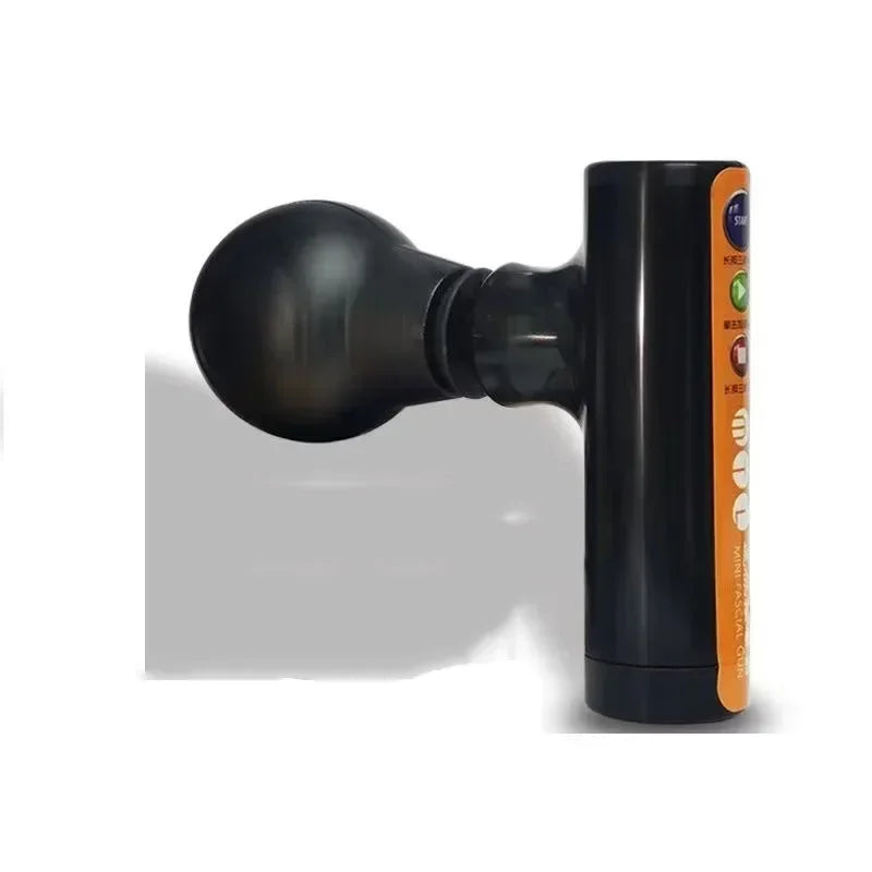 Original Mini Massage Massage LCD Screen 6 Heads Gun Muscle Massager Portable Electric Fascia Gun for Neck Foot Body Fascia Gun