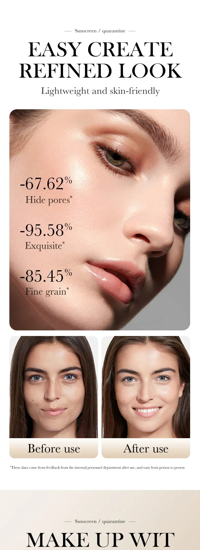40ml Isolation Cream Face Primer Moisturizing Invisible Pores Facial Brighten Foundation Correcting Skin Tone Cosmetics Makeup