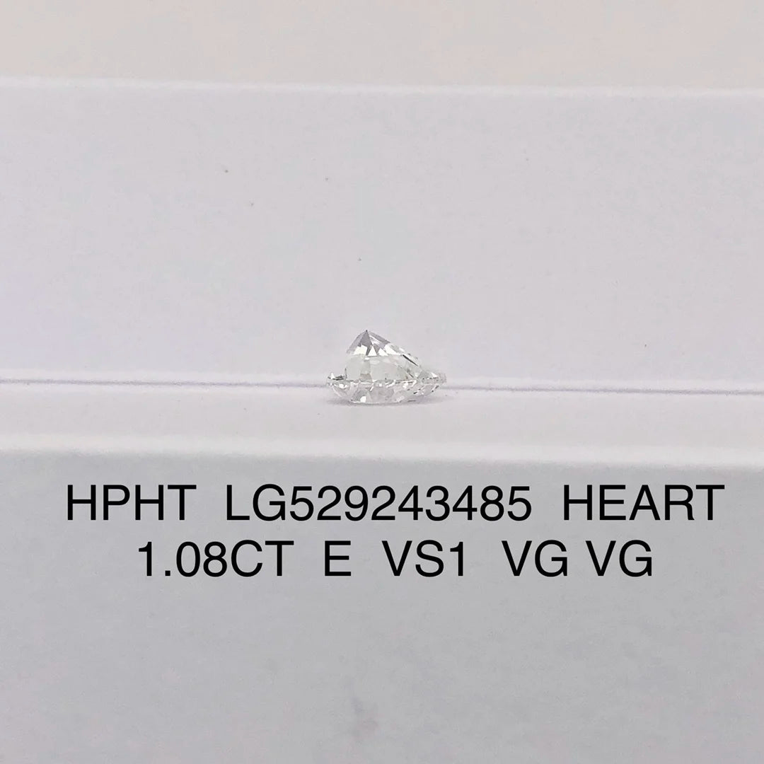 Diamanti Lab Grown Taglio Cuore con Certificato IGI