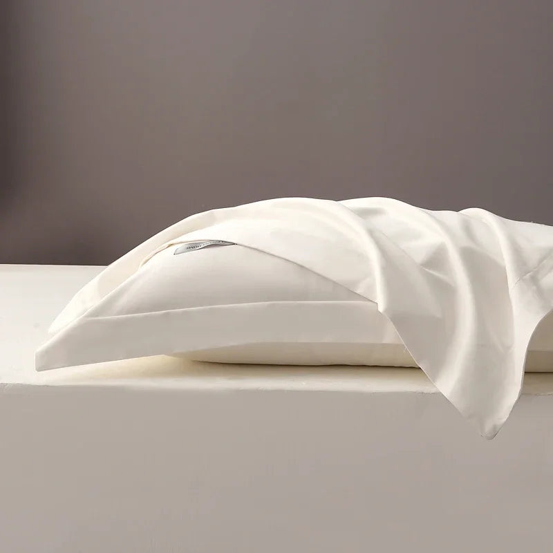 Solid Color Pillow Case Long Staple Cotton Pillowcase Washable Envelope Style Pillow Protector Cover For Bedroom Sleeping