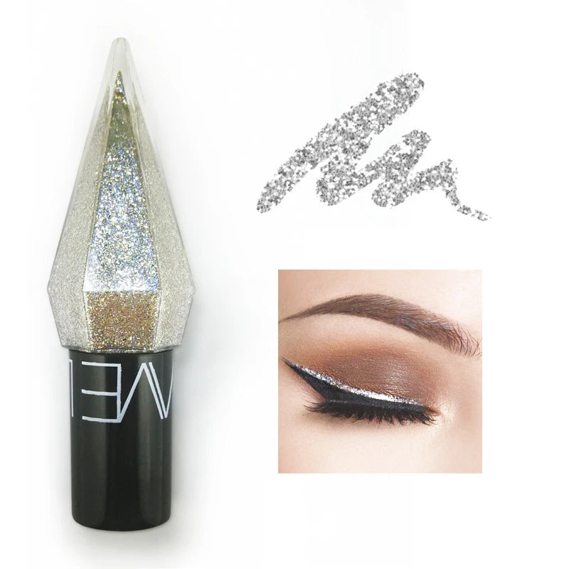 Eyeliner Glitterato Diamante – Brilla, Seduci, Incanta