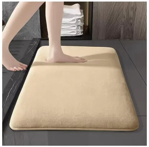 Super absorbent floor mat, super absorbent bath mat, super anti slip coral velvet bathroom floor mat, door mat