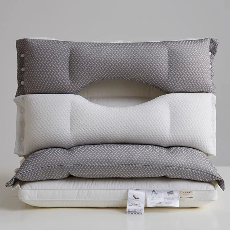 Doublelayer neck pillow special source sleep pillow core sleep aid sound sleep pillow