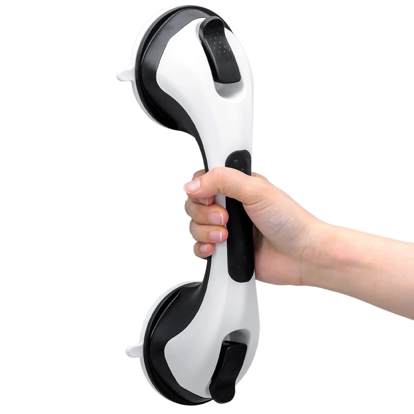 TAILI 1/2pcs Shower Grab Bars for Seniors Suction Cup 12 inch Grab Bars for Shower and Bathroom, Safety Handle for Children
