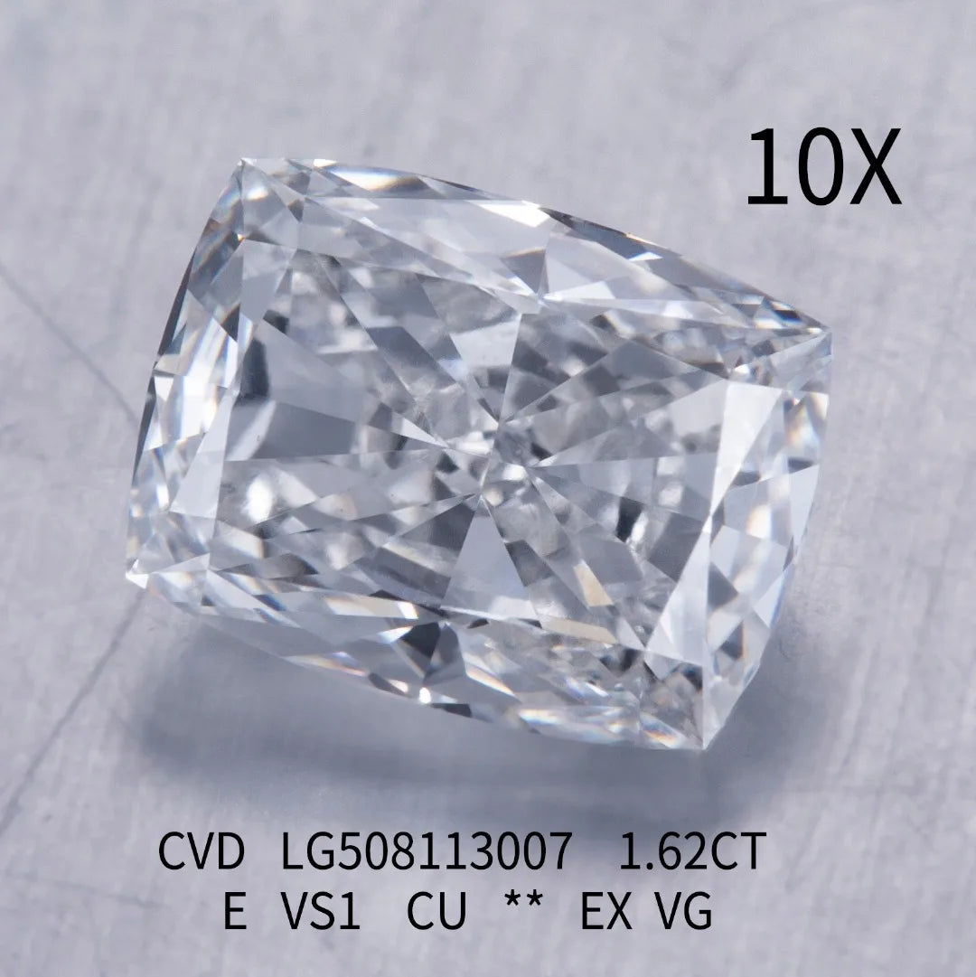 Diamanti Lab Grown Taglio Cuscino con Certificato IGI