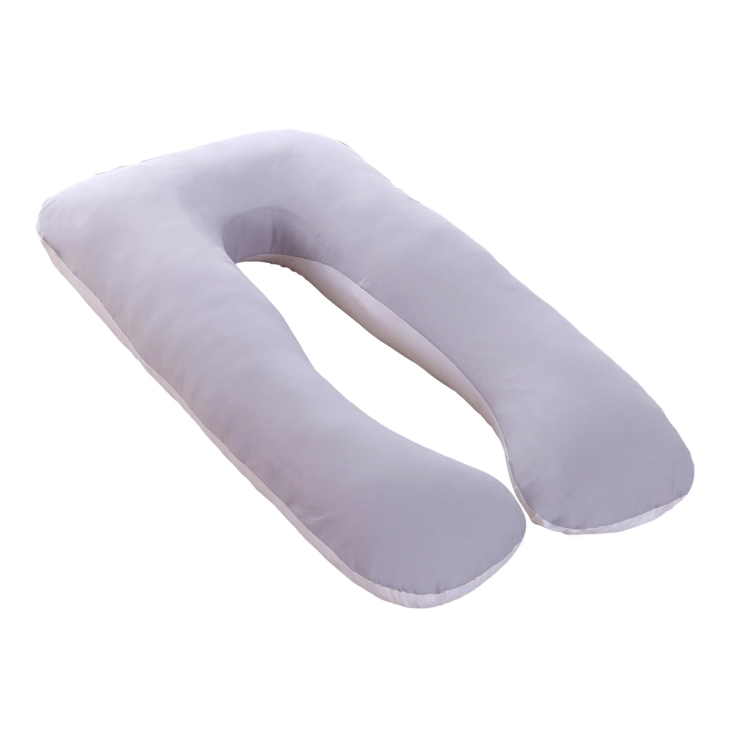 Full Body Support U-Shaped Pillow Cotton Pillowcase Comfy Breathable Pillow Case For Living Room U-shaped nap pillow Case
