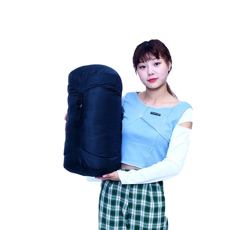 Mummy Goosevelt Sleeping Bag Warm Outdoor Down Sleeping Bag Adult Winter Travel Spliced Double Camping Bedding
