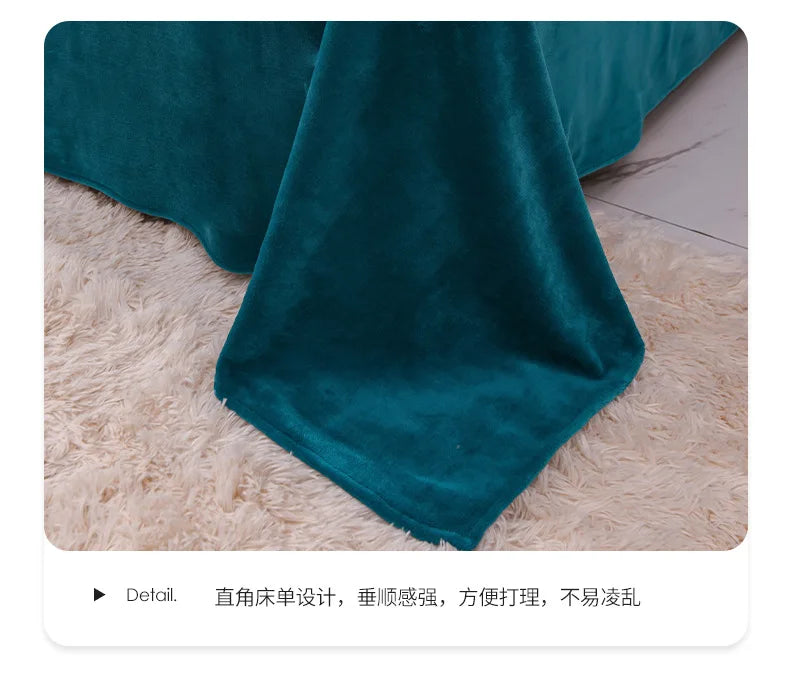Thicken Lamb Double-faced Velvet Quilt Wool Super Warm Winter Comforter Students Dormitory Luxury Blanket Soft Quilt Duvets
