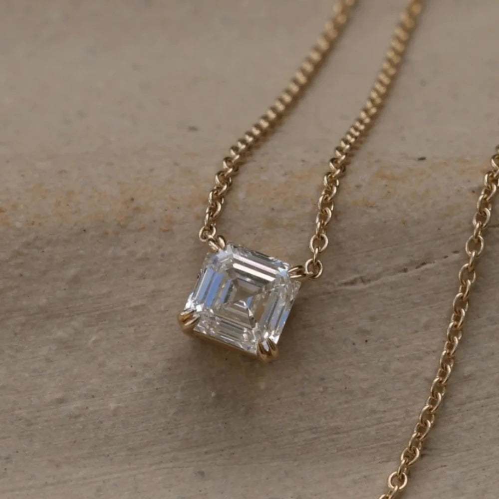 Diamanti Lab Grown Taglio Asscher con Certificato IGI
