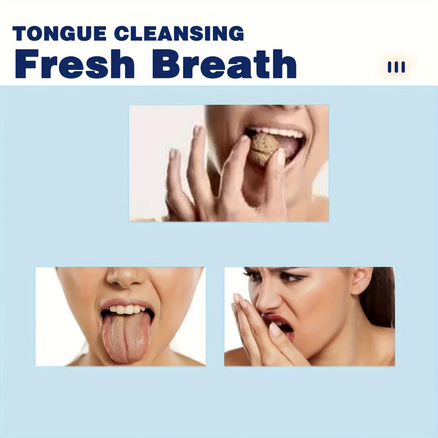 Tongue Cleansing Gel With Brush, Tongue Cleaning, Mouth Care, And Freshen Your Oral Hygiene 50g(1. 76oz)