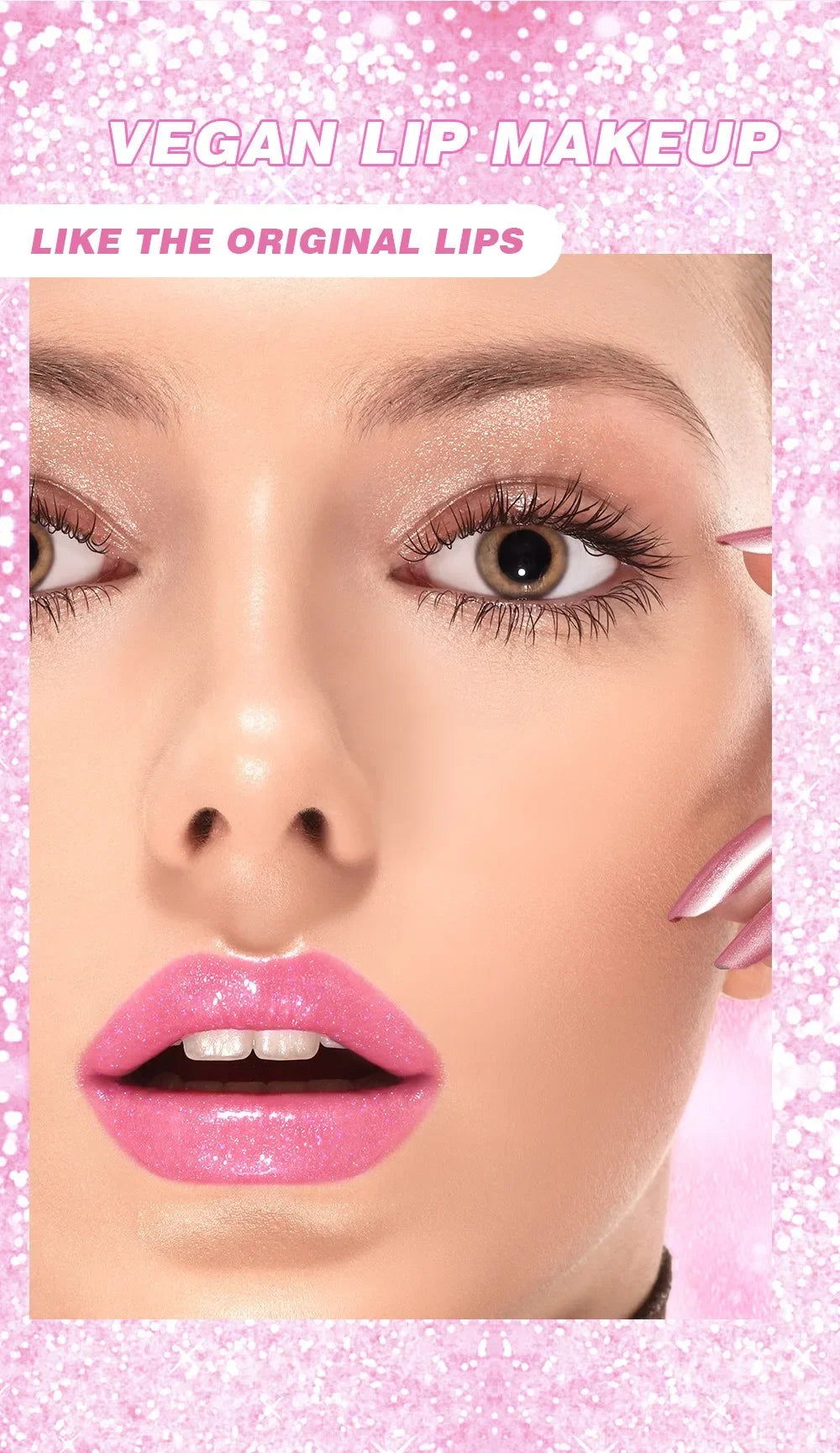 Soft Jelly Lipstick Color Changing Glossy Hydrating Moisturizing Glitter Lip Stick Sparkling Sequins Turning Red Shade Lip Balm