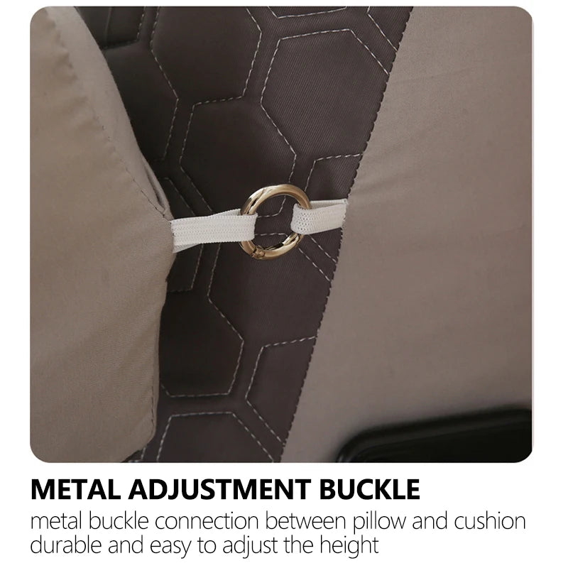 Triangle Reading Pillow Big Wedge Adult Backrest Cooling Latex Cushion Decorative Pillows for Bed Decor Cushion for Sofa