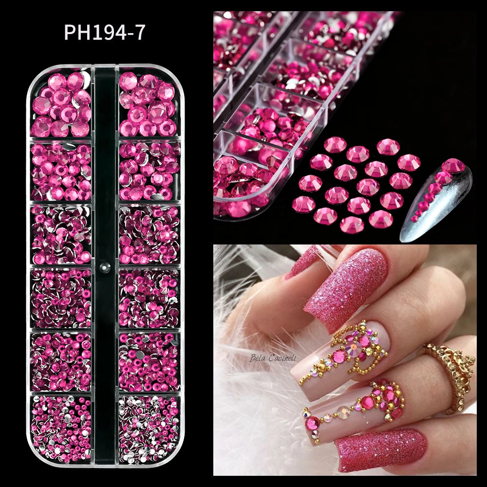 Set di Decorazioni per Nail Art