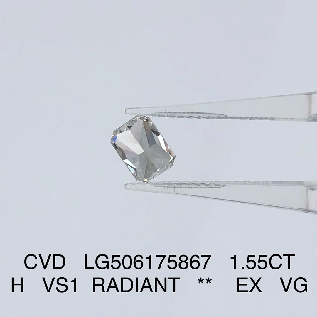 Diamanti Lab Grown Taglio Radiant con Certificato IGI