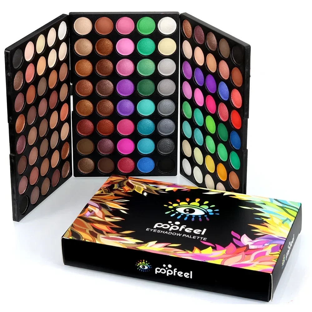 Palette Ombretti 120 Colori – Infinite Combinazioni, Massima Creatività