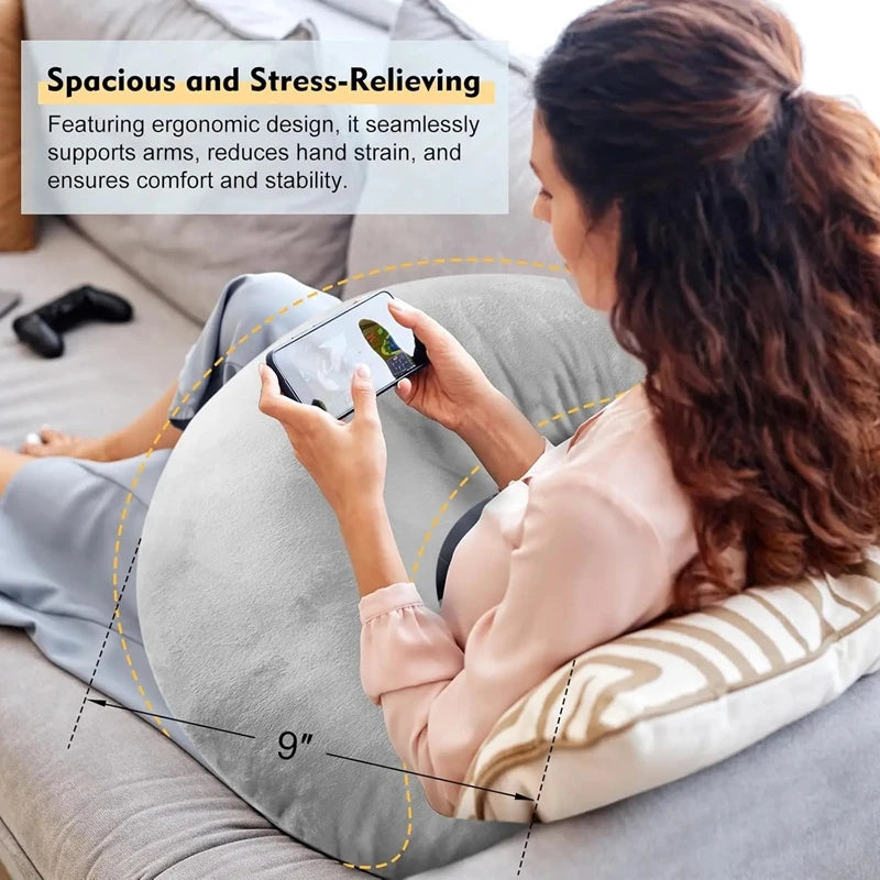 U-shaped Reading Pillow Ergonomic Waist Pillows Office Nap Pillow Sleeping Pillows Sofa Surround Pillow Sitting Arm Support