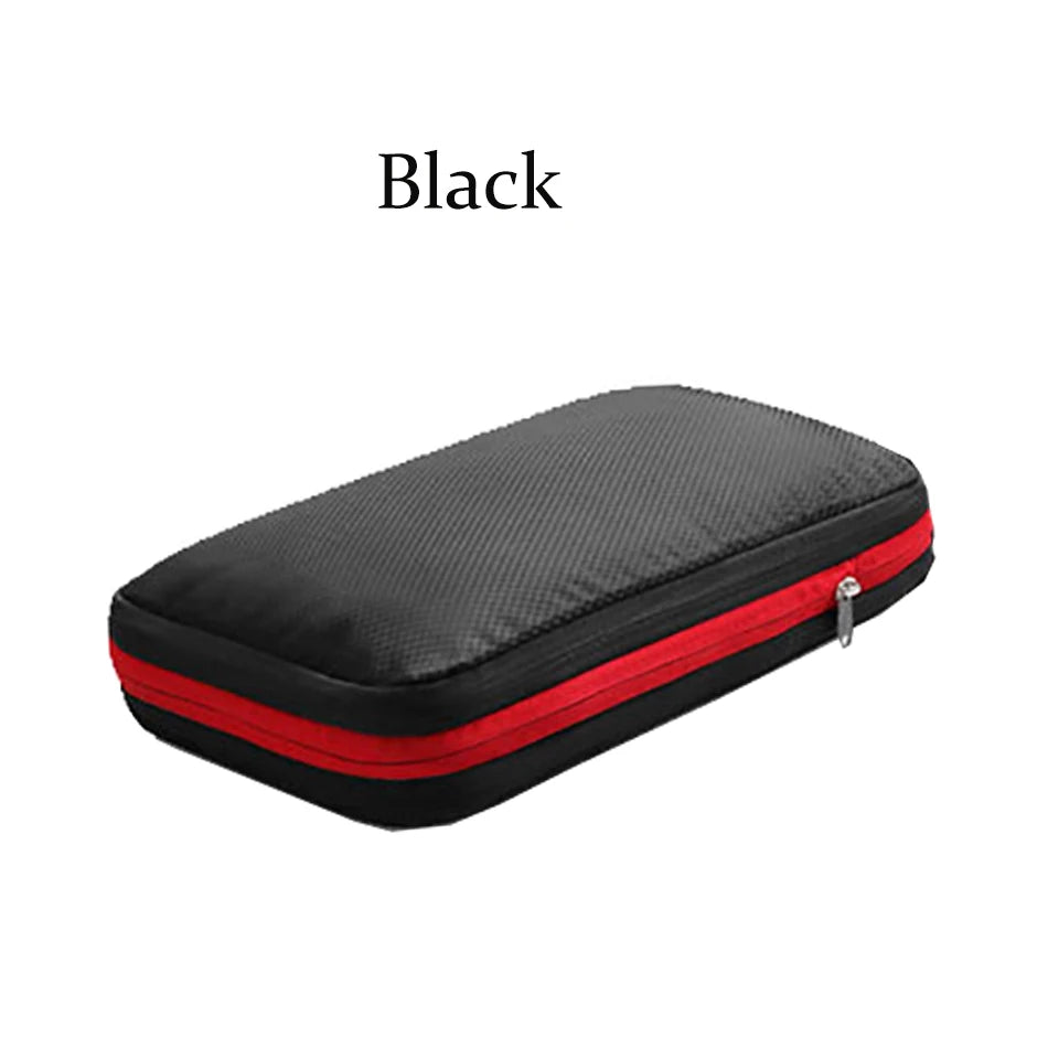 Nylon Travel Compression Packing Cubes Double Layer Portable Pouch Zipper Waterproof Storage Bags for Clothing Shoes Suitcases