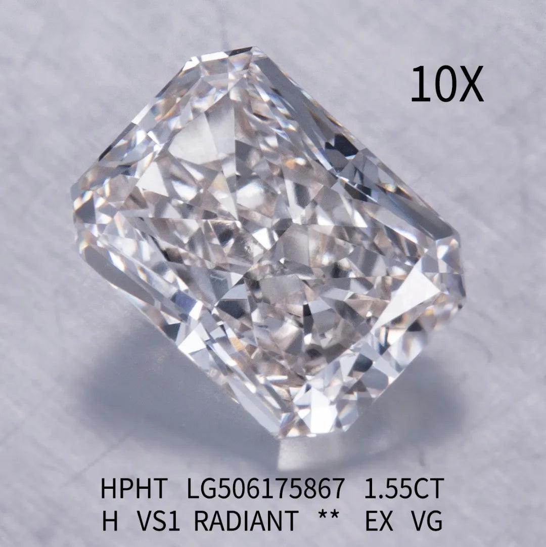 Diamanti Lab Grown Taglio Radiant con Certificato IGI