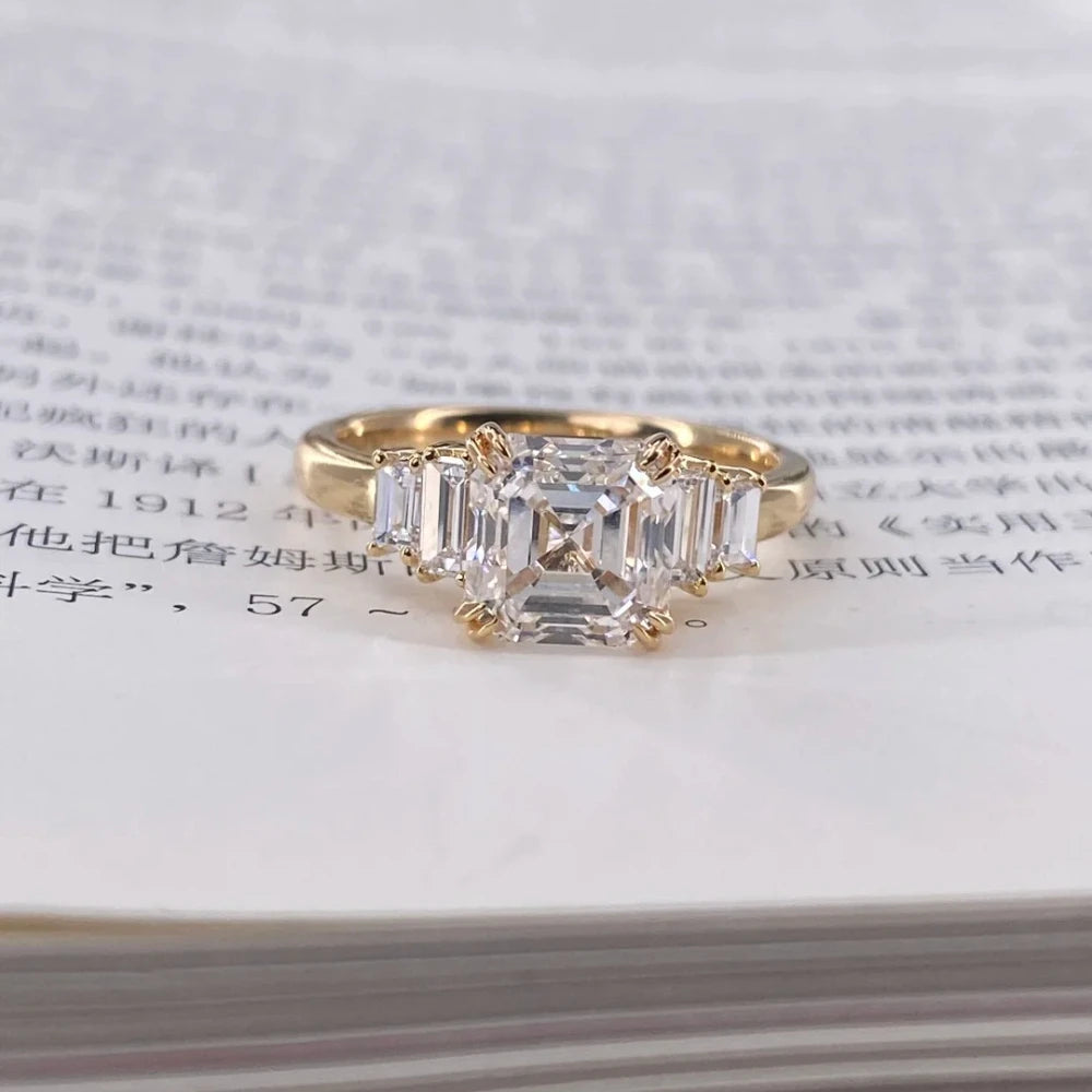 Diamanti Lab Grown Taglio Asscher con Certificato IGI