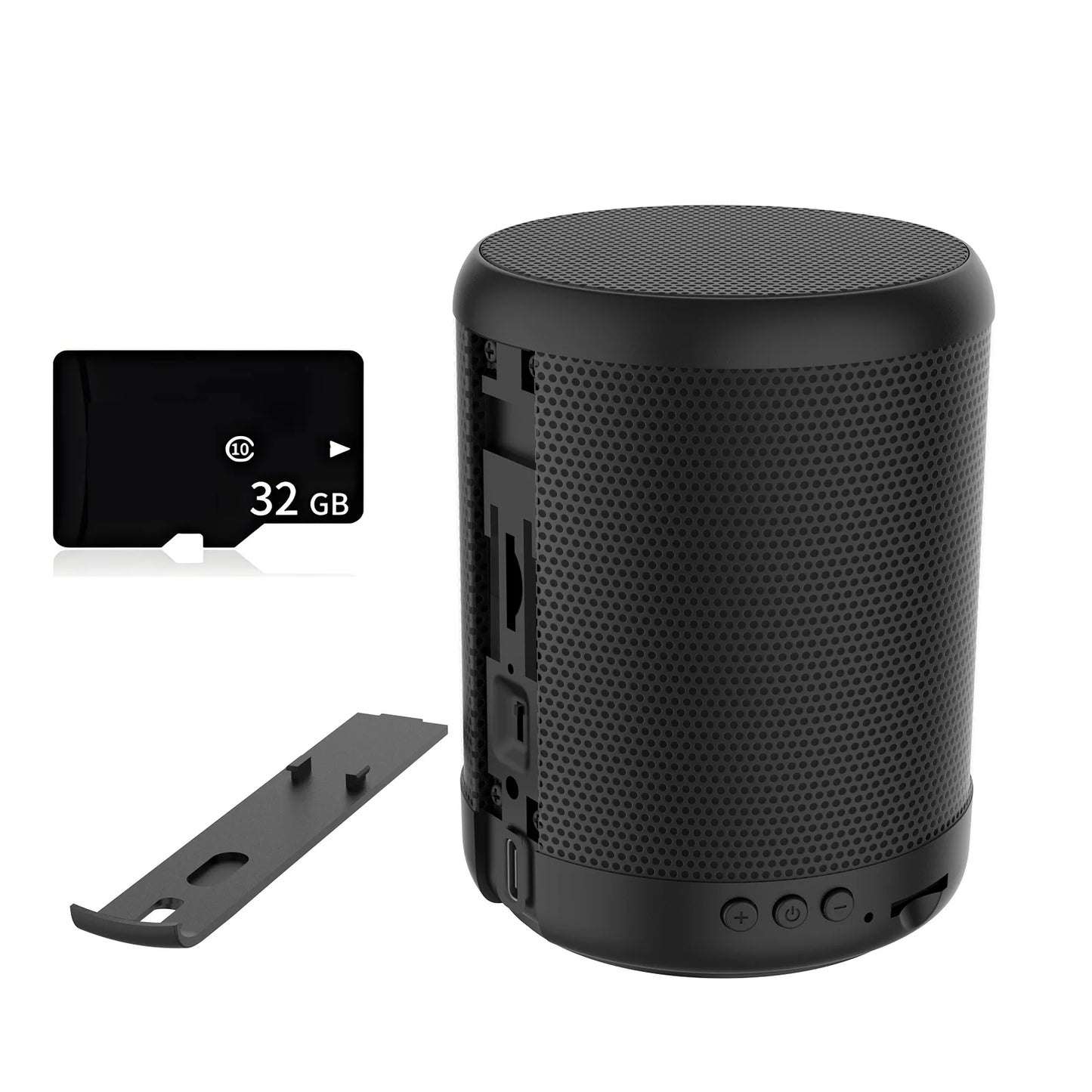 4K HD Mini Home Security Surveillance Camera WiFi Bluetooth Speaker Two-Way Remote Intercom Night Vision Battery Operated