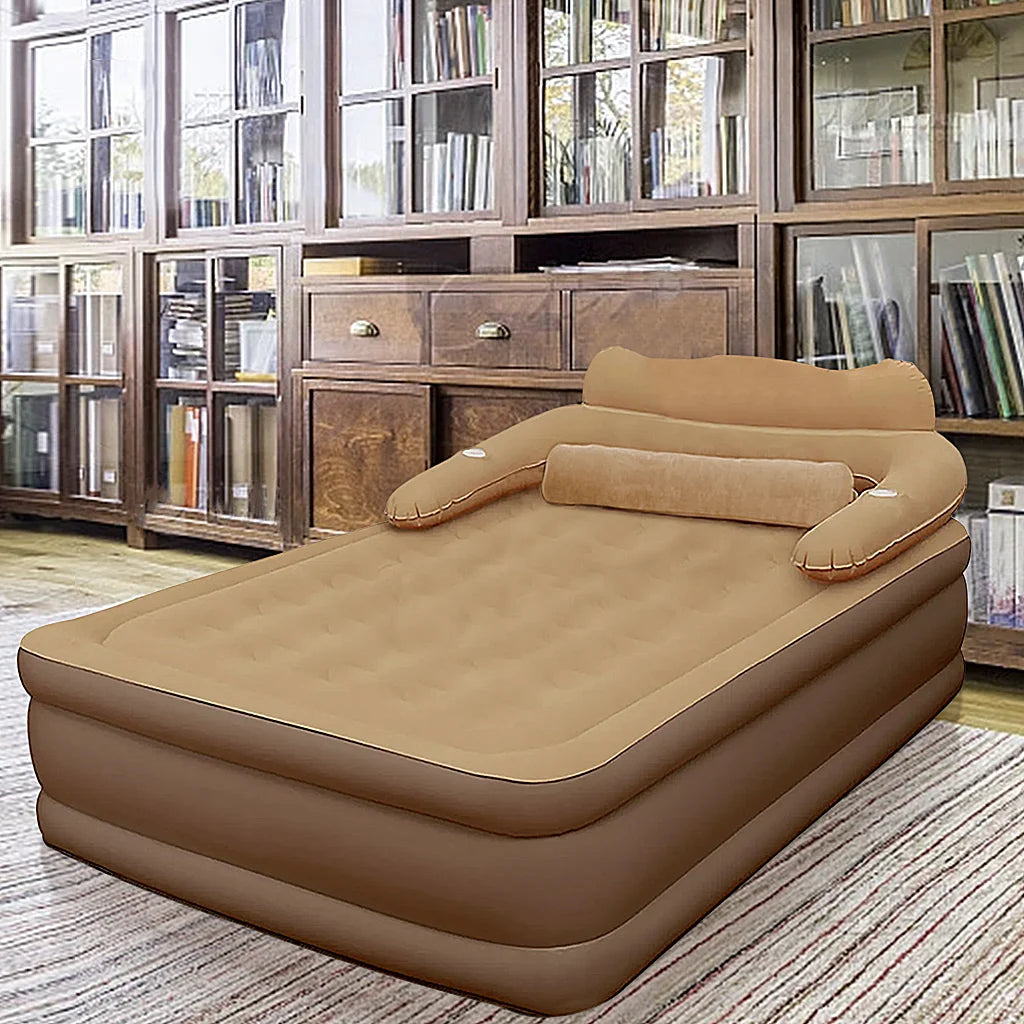 2 Person Automatic Inflatable Mattress For Home Outdoor Camping Rest Sleeping Bed Car Air Cushion Portable Folding Lazy Sofa Mat