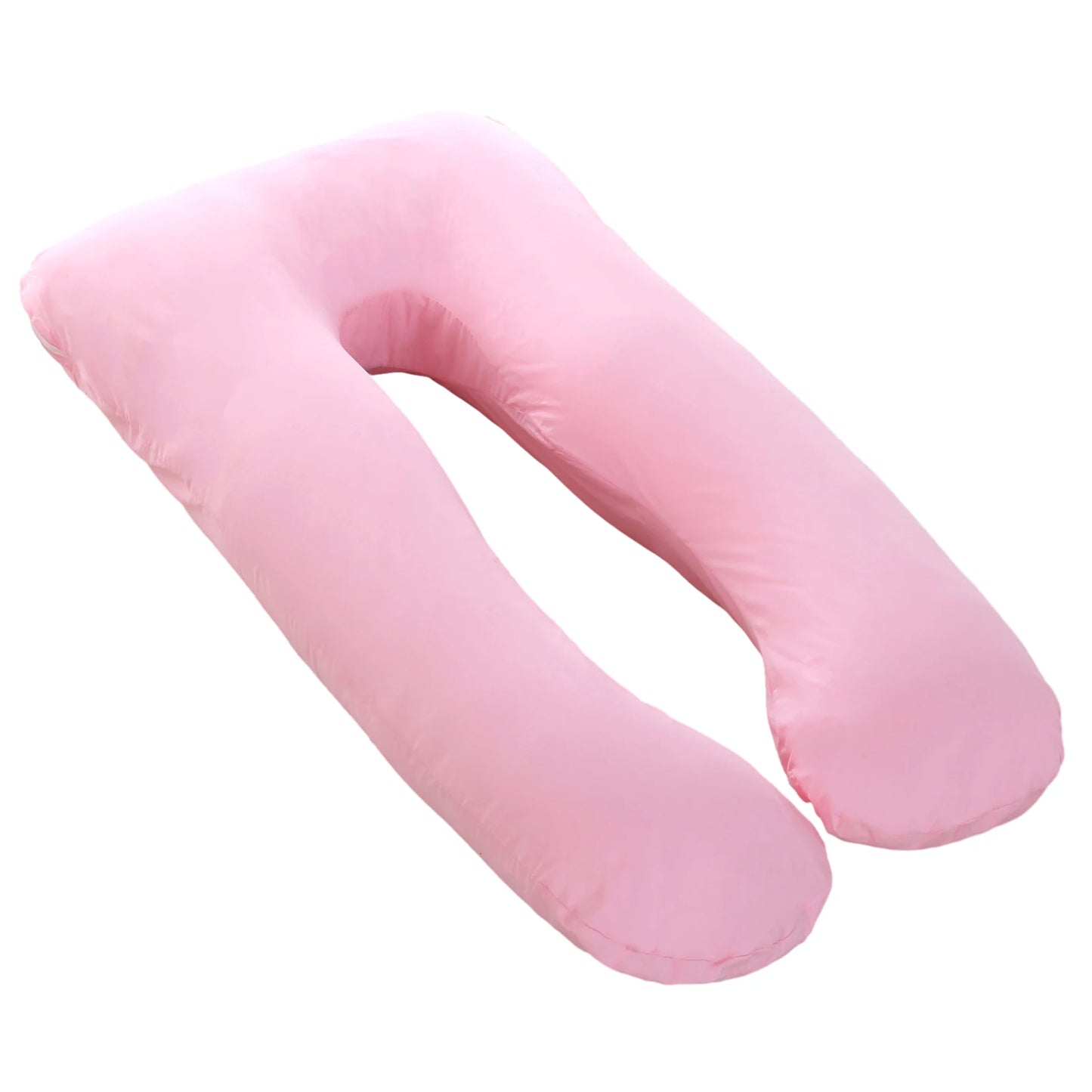 Full Body Support U-Shaped Pillow Cotton Pillowcase Comfy Breathable Pillow Case For Living Room U-shaped nap pillow Case