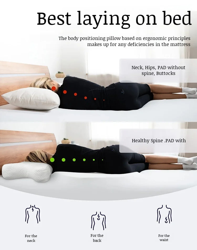 Doublelayer neck pillow special source sleep pillow core sleep aid sound sleep pillow