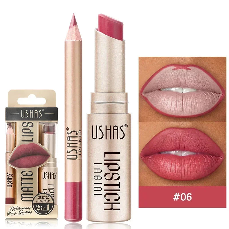 Set Rossetto & Matita per labbra – Eleganza Senza Tempo, Comfort Assoluto
