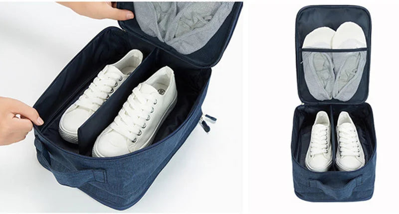 Women Portable Travel Shoe Bag Waterproof Men Shoes Storage Bags Home Shoe Closet Organizer Travel Accessories