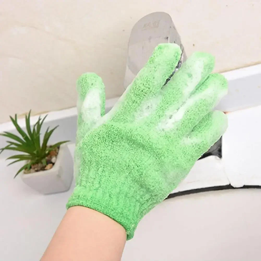 Body Cleaning Washcloth Soft Brush Home Hotel Bathroom Shower Ball Back Scrubber Set Exfoliating Skin Towel Bath Gloves