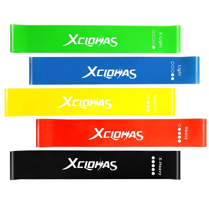 Training Fitness Gum Exercise Gym Strength Resistance Bands Pilates Sport Rubber Fitness Bands Crossfit Workout Equipment