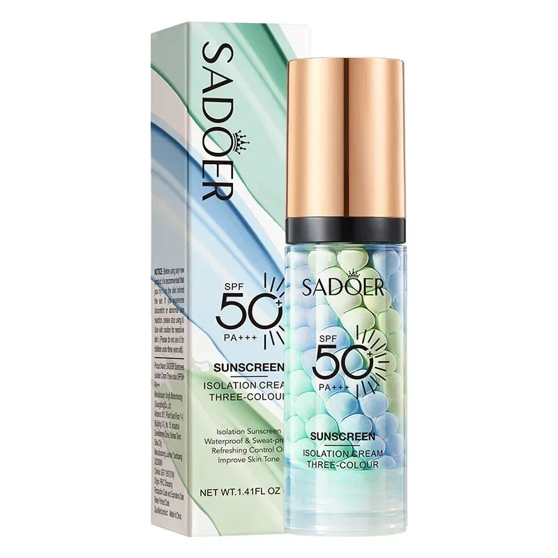 40ml Isolation Cream Face Primer Moisturizing Invisible Pores Facial Brighten Foundation Correcting Skin Tone Cosmetics Makeup