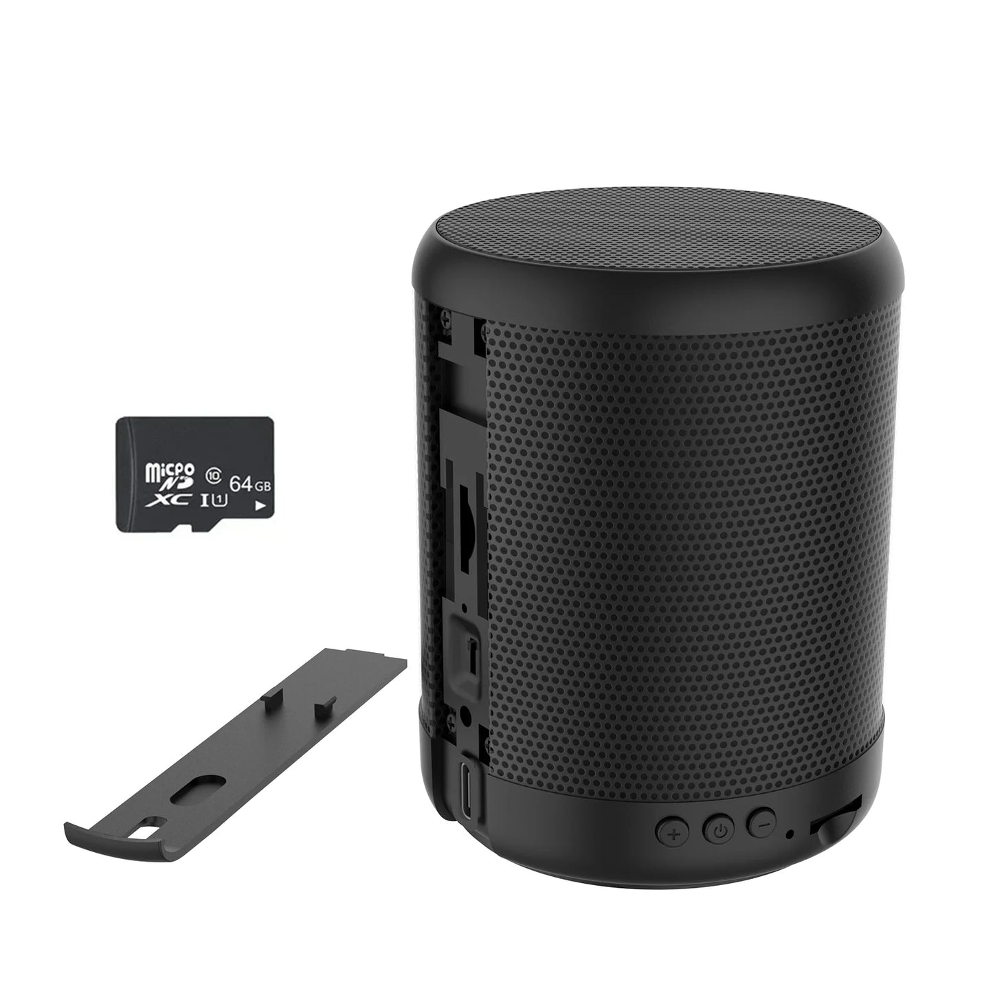 4K HD Mini Home Security Surveillance Camera WiFi Bluetooth Speaker Two-Way Remote Intercom Night Vision Battery Operated