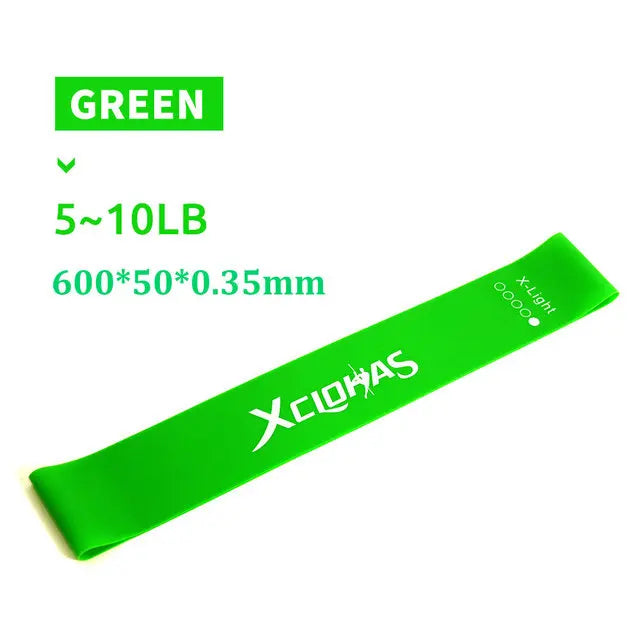 Training Fitness Gum Exercise Gym Strength Resistance Bands Pilates Sport Rubber Fitness Bands Crossfit Workout Equipment