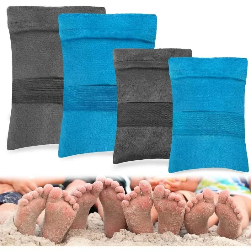 Sand Remover for Beach Sand Removal Bags Beach Vacation Camping Essentials Camping Equipment Hiking Accessories