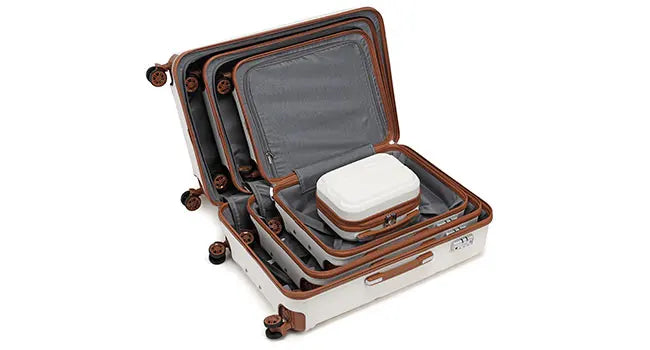 KONO 4/5/6-piece beauty case box cosmetics case hand luggage toilet bag travel bag luggage set
