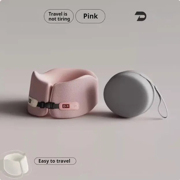 Travel Pillow U-Shape Pure Memory Foam Neck Pillow For Airplane Office Nap Cervical Pillows Flight Sleeping Head Neck Support