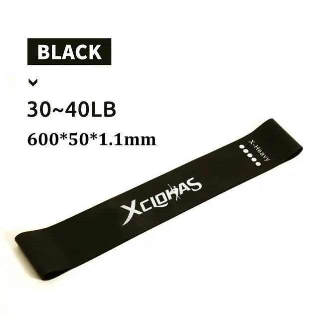 Training Fitness Gum Exercise Gym Strength Resistance Bands Pilates Sport Rubber Fitness Bands Crossfit Workout Equipment