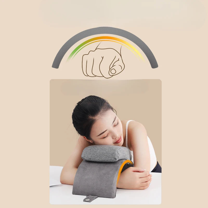 Pillow Folding Nap Pillow for Primary School Students Office Sleeping Pillow Office Sleeping Artifact Table Portable
