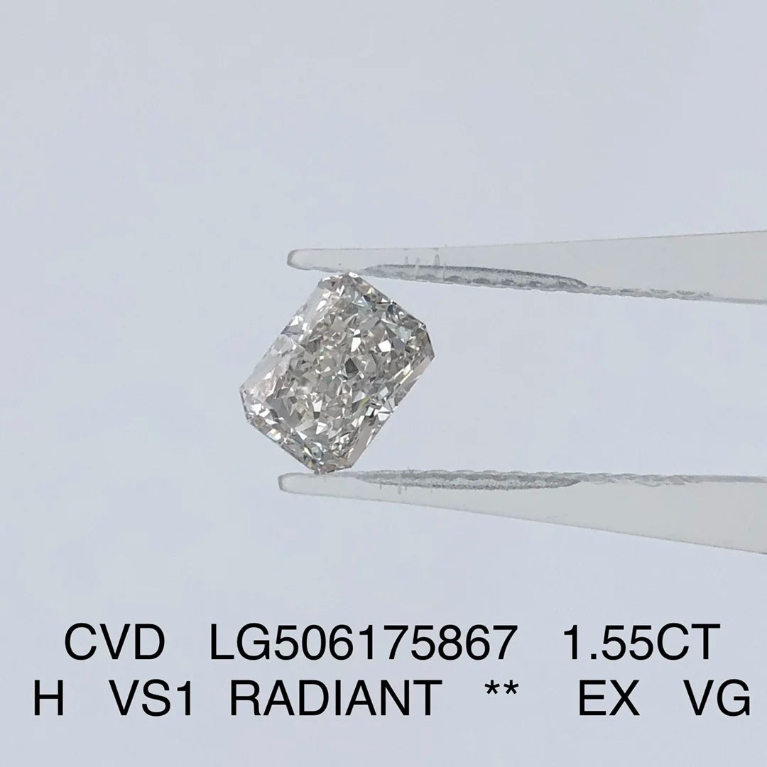 Diamanti Lab Grown Taglio Radiant con Certificato IGI