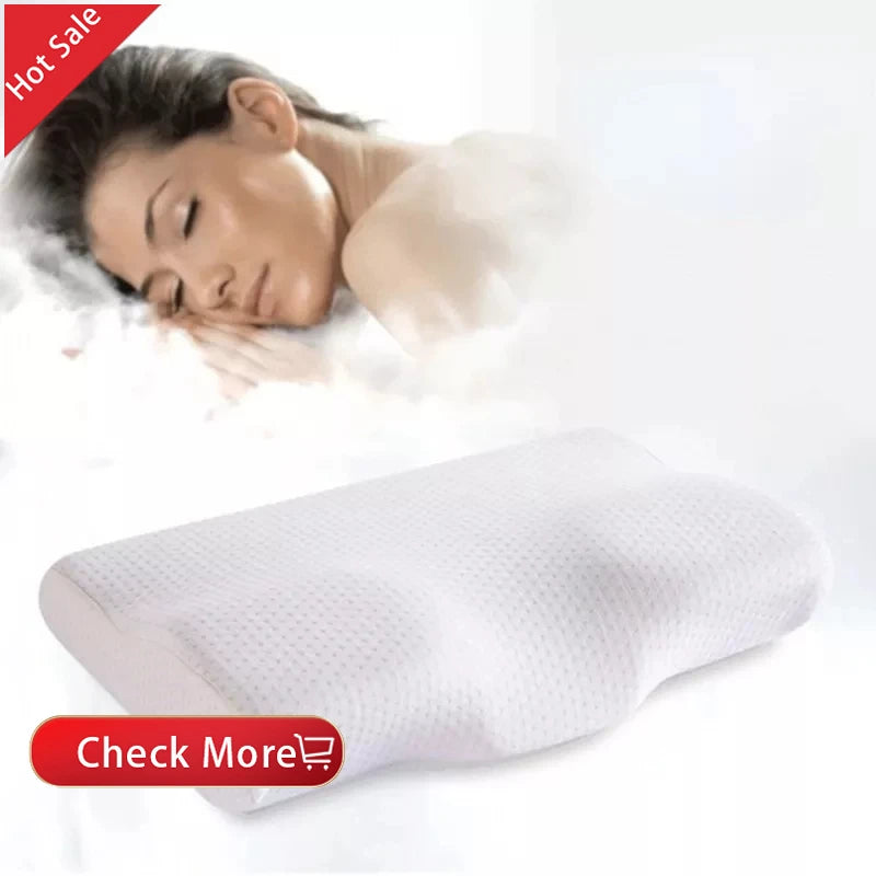 U Shaped Memory Foam Neck Pillows Soft Travel Pillow Massage Neck Pillow Sleeping Airplane Pillow Cervical Healthcare Bedding